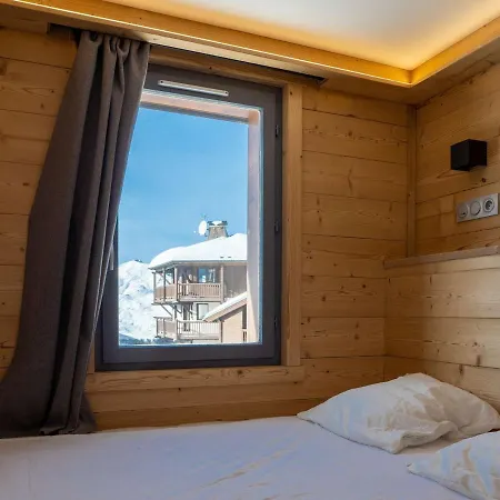 דירה Moderne A - 4 Pers - 1 Chambre, 1 Cabine, Skis Aux Pieds, Balcon - Fr-1-637-30